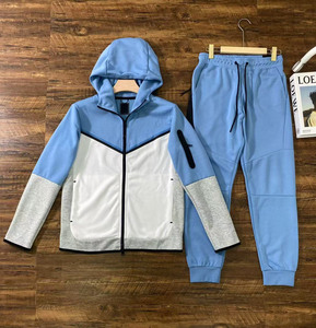 Chándales Deportivos Ajustados para Hombre, con Logotipo Personalizado, de Forro Polar Técnico, con Costuras Laterales, Chándal de Forro Polar Técnico, Chándal de Forro Polar para Invierno - Product Image 3