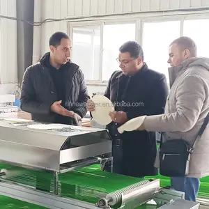 Коммерческая полностью автоматическая Арабская машина для производства плоского хлеба, машина для производства чапати, пресс для изготовления кукурузной муки