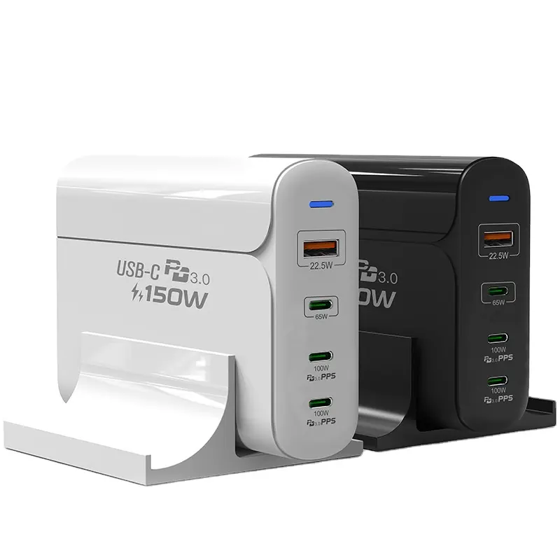 150 W 4 Port USB C PD Schnellladegerät Laptop Power Adapter effiziente Lademittel für MacBook Pro/Air, iPhone14/13/Pro und weitere