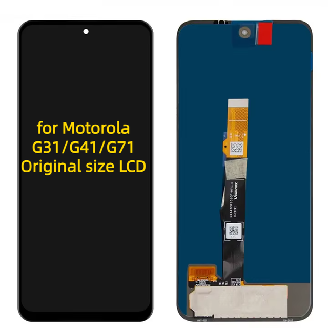 Original Size Replacement HD+ LCD Screen for Motorola G31/G41/G71 Mobile Phone Repair Parts 1 Year Warranty 100% Tested