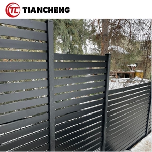 Panel de Cerca de Aluminio, Diseño Arquitectónico Moderno para Jardín Exterior - Product Image 1