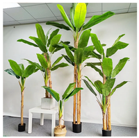 Plantes et arbres artificiels, bonsaï, plante en pot en plastique, aménagement paysager de jardin, plante moderne, palmier d'intérieur, grand modèle d'intérieur