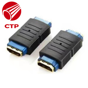 Adaptateur d'extension mâle-mâle 1080P plaqué or avec gaine en PVC pour appareils multimédias, appareils électroménagers, ordinateurs, lecteurs DVD, moniteurs HDTV - Product Image 4