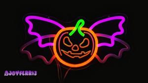 Enseigne au néon d'Halloween pour bar à la maison et café IP65 Source <span class=keywords><strong>de</strong></span> lumière LED Trick Treat Décoration murale suspendue pour porche et porte d'entrée - Product Image 2