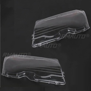 Pour BMW E46 Série 3 2 portes M3 1998 1999 2000 2001 Cache-phare Coque de phare Plastique transparent Abat-jour Plexiglas - Product Image 2