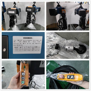 <span class=keywords><strong>M5</strong></span> Working Duty Télécommande sans fil 500kg 1ton 2ton 5Ton 10Ton Palan à chaîne électrique à faible hauteur avec chariot - Product Image 4