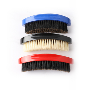 Brosse à vagues 360° en bois, <span class=keywords><strong>peigne</strong></span> et brosse à <span class=keywords><strong>barbe</strong></span> incurvés - Product Image 4