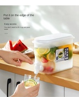 Outil de cuisine domestique seau à glace d'été bouilloire à eau froide seau à eau résistant aux hautes températures machine à boissons réfrigérées