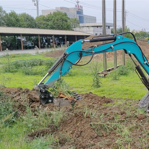 KERD Mini Ekskavatör Tarla ve Meyve Bahçeleri İçin Tırmık Aparatı - Product Image 5