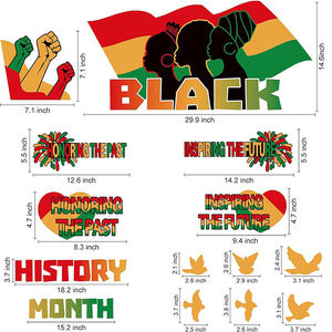 Autocollant décoratif personnalisé imperméable pour tableau d'affichage, décoration artisanale, murs décoratifs en tableau noir, fêtes, utilisation avec bougies, papier - Product Image 6