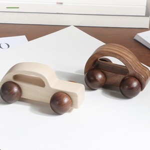 Đồ chơi xe hơi bằng gỗ tự nhiên cao cấp, thủ công, giáo dục STEM, khoa học, vật lý, dành cho trẻ em, kèm biển treo tường & hộp gỗ - Product Image 1