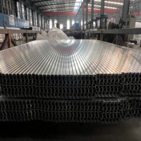 Profils en aluminium extrudé industriels pour portes et fenêtres, haute précision, série 6000, cadres de portes et fenêtres coulissantes, découpe/soudage