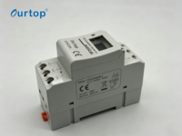 Interruptor de Tiempo Digital Programable de Riel DIN con Pantalla LCD Premium para Automatización Industrial y Doméstica