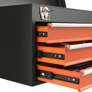 Set di Cassette Portautensili in Acciaio Resistente |   Kit Completo di Chiavi a Bussola e Chiavi Inglesi per Riparazioni Auto e Manutenzione Domestica - Product Image 3