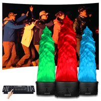 SHTX Personnalisable 1.5M Faux Feu Led Flamme Effet Lumière pour les Événements de Mariage de Scène avec Rgb 3in1 DMX Scintillement Flamme Lumières