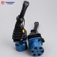 Manette de commande de joystick d'excavatrice SHIYOU pour Doosan DH60-7 DH220-5 DH225-7 DH300-7 DH-7, pièces de machines de construction