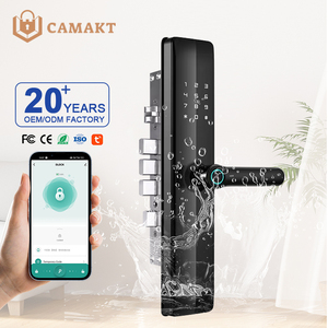 Cerradura Inteligente NFC con Reconocimiento de Huella Dactilar, Impermeable, Biométrica, con Conectividad WIFI, Venta al por Mayor de Fábrica, Nube - Product Image 1