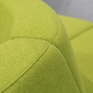 Pequeño espacio Configurable sofá moderno de cepillo suave de microfibra sofá seccional - Product Image 3