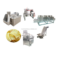 Ligne de chips de banane compactes Moxin - Transformation de bananes plantains à petite échelle