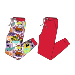 शरद ऋतु के नए आगमन वयस्क कपड़े कस्टम प्रिंट बांस वयस्क जॉगर फैशन पैंट माँ वयस्क पैंट - Product Image 5