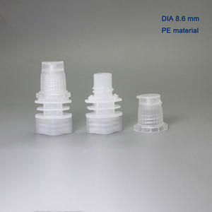 8.6mm Hotel travel size shampoo body wash doypack packaing flip top cap plastic spout