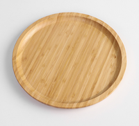 Bamboe hoteltrays, houten huishoudelijk servies, snacks, barbecue, salade, diner, fruitschaal