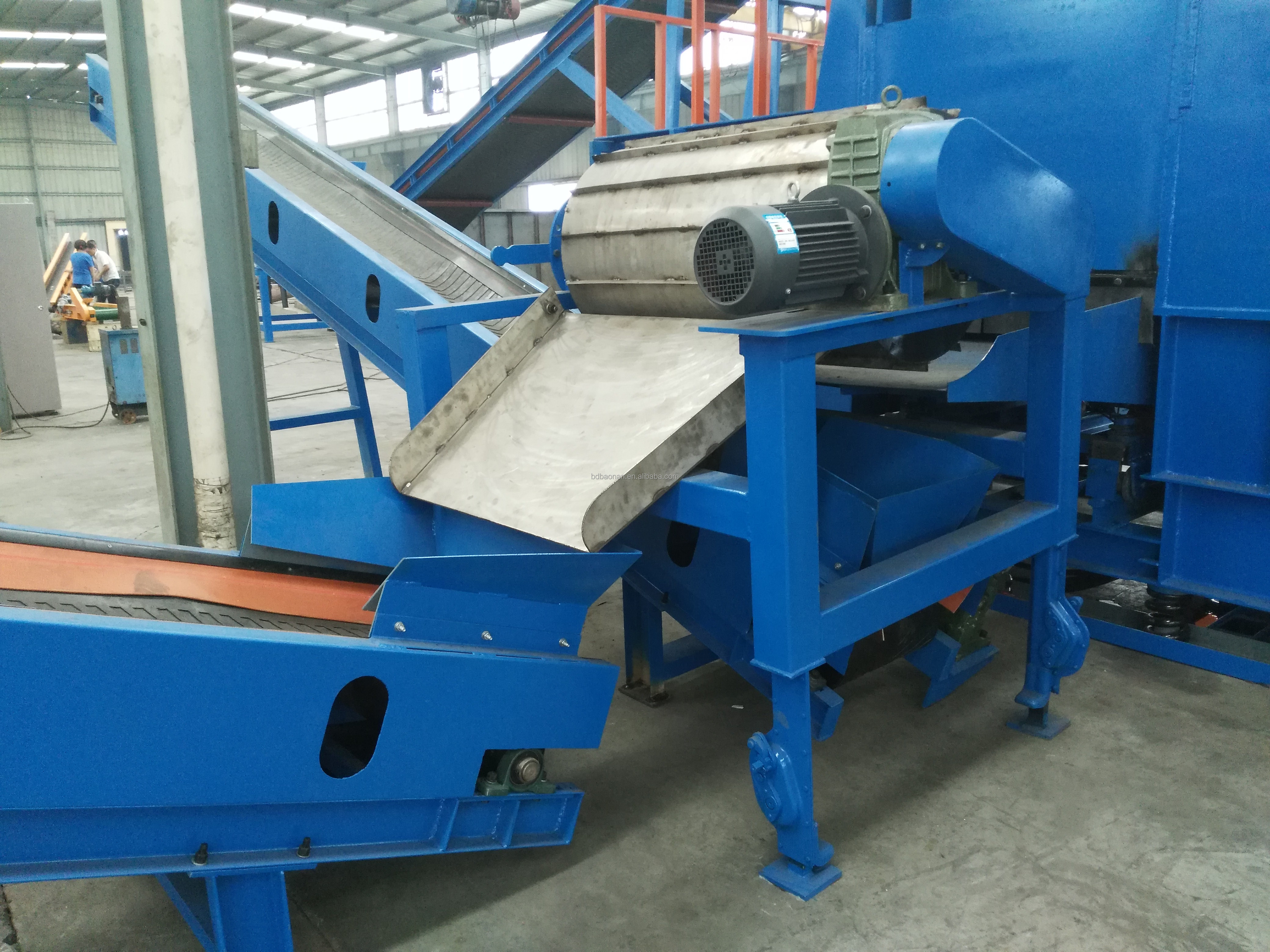 aluminum recycling machine / waste aluminum recycling plant