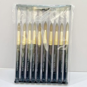 Pincel de Uñas Acrílico Kolinsky Profesional de Alta Calidad 100 2 # -24 #   Proveedor de Marcas OEM con Mango de Madera - Product Image 1