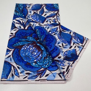 Autentico Tessuto <span class=keywords><strong>Organza</strong></span> Africano Hollandaise Wax in <span class=keywords><strong>Cotone</strong></span> 100% Organico, 6 Iarde per Camicie e Abiti da Festa - Product Image 5