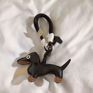 Hot Sale Custom Dog Designer Pu Leather Keychain <b>Bag</b> Charm Pendant Car Keyring Luxury Dog KeyChain Animals Leather Keychain - Product Image 3