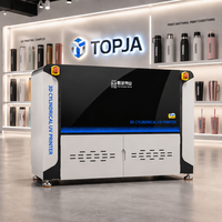 Mesin Cetak Rotary High-Speed UV Inkjet 3 Head Silinder Otomatis Penuh Pencetakan 360 Derajat Kondisi Baru Kaleng Aluminium
