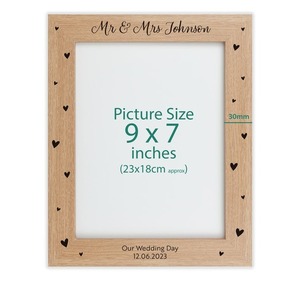 Cadre photo en bois massif écologique fait main très demandé pour le salon, la chambre à coucher, le bureau et les cadeaux provenant d'un fournisseur indien - Product Image 5