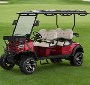 Vehículo Todoterreno de 4 Ruedas para Patrullaje, 190 mm de Distancia entre Ejes, Carrito de Golf de Lujo de 48V, Buggy Utilitario de Lujo de 4 Plazas - Product Image 1