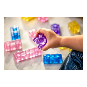 Ladrillos de Goma Gruesos, Seguros para Bebés, Kit de Actividades para Viajes, Hogar y Guardería, Clasificación de Colores, Crecimiento Cognitivo, Descubrimiento, Habilidades Sensoriales - Product Image 2