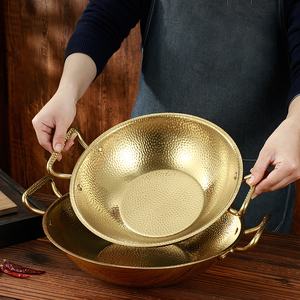 Marmite à Soupe en Acier Inoxydable LEOZ au Design Classique avec Corps Robuste et Doubles Poignées pour la Cuisson de Plats Chauds et de Plats à Base de Fruits de Mer - Product Image 6