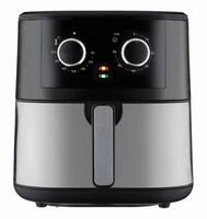 Anbolife Nouvelle friteuse à air numérique 8L avec revêtement antiadhésif, économie d'énergie et arrêt automatique pour usage hôtelier et domestique