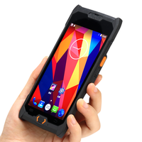 POS Genggam Layar Sentuh 5 Inci Harga Rendah Kualitas Tinggi dengan Memori 2 + 16GB Pemindai PDA Mesin Android POS Perlindungan IP67