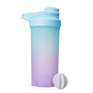 Coloré Logo Personnalisé Fitness 3 Couches En Plastique Sans Bpa Bouteille <span class=keywords><strong>D</strong></span>'<span class=keywords><strong>eau</strong></span> Potable Gym Protéine Shaker Bouteille Avec Compartiment De Rangement - Product Image 5