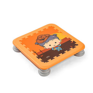 Trampolín cuadrado pequeño para niños, equipo de fitness, ejercicio, equilibrio, habilidad - Product Image 5