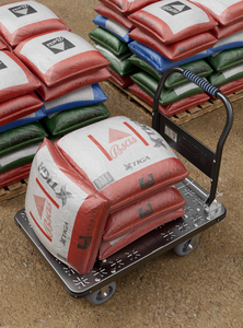 Zware Shopping Trolley Opvouwbare Kar Vouwgereedschap Supermarkt Kar Met Vier Wielen - Product Image 6