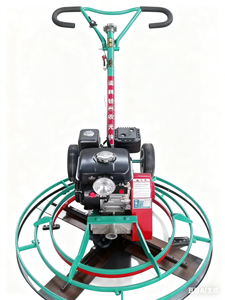 مجرفة تعمل بالبنزين مع مصباح ليد آلة تشطيب خرسانية للمشي خلف الأرض والعمل الليلي - Product Image 2