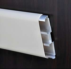 Protezione Murale di Alta Qualità 152mm, Striscia Laterale per <span class=keywords><strong>Corridoio</strong></span> 6\", Protezione in Lega di Alluminio e PVC per Anziani e Disabili - Product Image 2