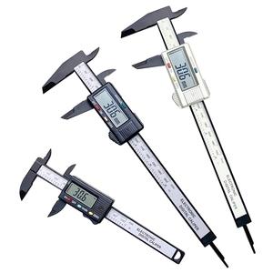 Calibrador Digital Vernier de 0.1mm/0.01in, Regla de Medición de Plástico para Joyería y Cejas con Pantalla - Product Image 5