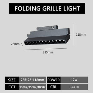 <span class=keywords><strong>Rail</strong></span> de lumière <span class=keywords><strong>magnétique</strong></span> à prix d'usine, <span class=keywords><strong>rail</strong></span> de lumière <span class=keywords><strong>magnétique</strong></span> encastré, DC 48V, aluminium - Product Image 3