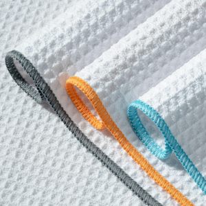 Serviettes de <span class=keywords><strong>cuisine</strong></span> en microfibre gaufrée EYX Factory Wholesale, serviettes vierges personnalisables avec logo pour sublimation, absorbantes et à séchage rapide. - Product Image 3