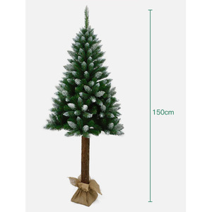150cm 180cm 210cm 240cm Haute Qualité <span class=keywords><strong>Bois</strong></span> Tronc <span class=keywords><strong>Arbre</strong></span> De Noël En Gros PVC <span class=keywords><strong>Arbre</strong></span> De Noël - Product Image 3