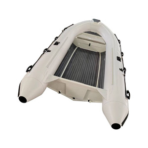 Bateau gonflable en PVC/Hypalon, 14 pieds, <span class=keywords><strong>420</strong></span>, coque en V profond, <span class=keywords><strong>Semi</strong></span>-<span class=keywords><strong>rigide</strong></span>, en aluminium, pour la pêche - Product Image 6