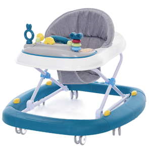 Andador para Bebés con Centro <span class=keywords><strong>de</strong></span> Actividades, <span class=keywords><strong>de</strong></span> Plástico, con 6 Ruedas, Andador para Niños Pequeños, Silla Mecedora para Bebés con Barra <span class=keywords><strong>de</strong></span> Empuje, Caballito Mecedor - Product Image 4