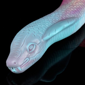 Dildo de silicona suave de fantasía, enorme, con función de eyaculación, tapón anal grande, juguete sexual con forma de pene animal. - Product Image 3