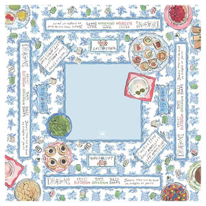 Tapis de Mahjong et de Poker Pliable en Cuir de Luxe 31,5x31,5 po Série Tigredetartan pour Jeux Américains et Divertissement – En Stock - Product Image 1